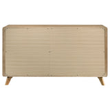 Bennett 6-Drawer Dresser Cabinet - Light Oak