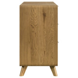 Bennett 6-Drawer Dresser Cabinet - Light Oak