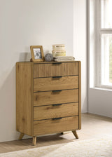 Bennett 5-Drawer Chest of Drawers - Light Oak