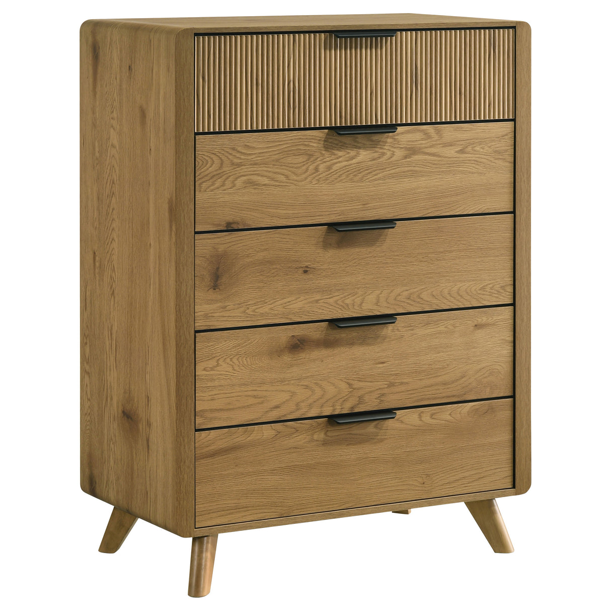 Bennett 5-Drawer Chest of Drawers - Light Oak