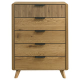 Bennett 5-Drawer Chest of Drawers - Light Oak