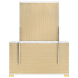 Marceline 6-Drawer Dresser with Mirror - White