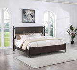 Emberlyn Wood Queen Poster Bed in Brown