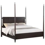 Emberlyn Wood Queen Poster Bed in Brown