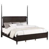 Emberlyn Wood Queen Poster Bed in Brown