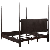 Emberlyn Wood Queen Poster Bed in Brown
