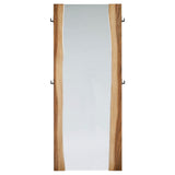 Winslow 31 x 76 Inch Standing Floor Mirror Smokey Walnut