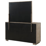 Durango 8-Drawer Dresser and Mirror - Taupe Oak