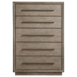 Durango 5-Drawer Bedroom Chest in Taupe Oak