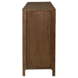 Maderia 8-Drawer Dresser Cabinet in Walnut