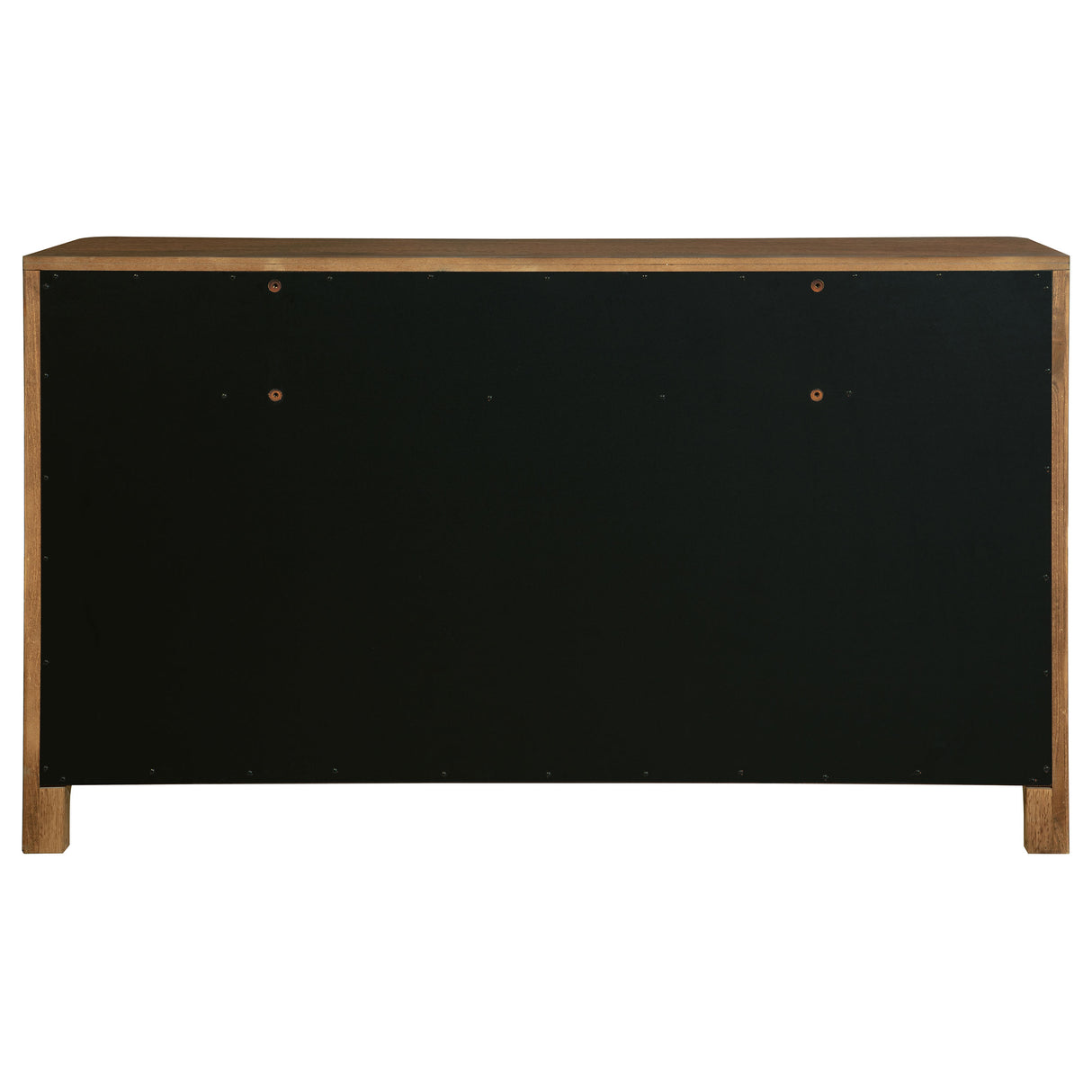 Maderia 8-Drawer Dresser Cabinet in Walnut