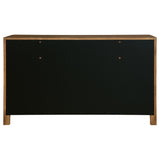 Maderia 8-Drawer Dresser Cabinet in Walnut