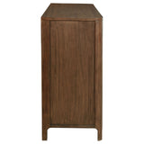 Maderia 8-Drawer Dresser Cabinet in Walnut
