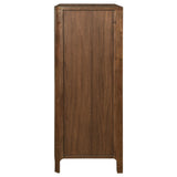 Maderia 5-Drawer Chest of Drawers Walnut