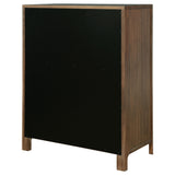 Maderia 5-Drawer Chest of Drawers Walnut