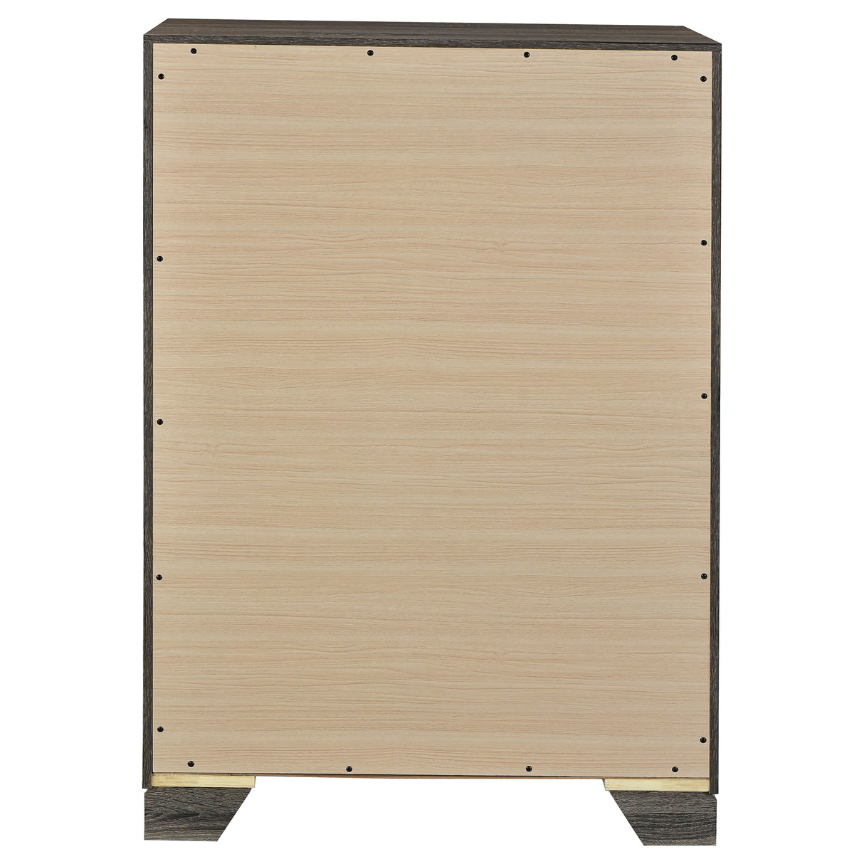 Wright 4-Drawer Chest of Drawers in Brown Oak