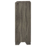 Wright 4-Drawer Chest of Drawers in Brown Oak