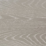 Evangeline Curved Fabric Upholstered Bench Silver Oak