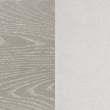 Evangeline Curved Fabric Upholstered Bench Silver Oak