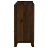 Welsley 6-Drawer Dresser Cabinet in Walnut