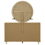 Arini 8-Drawer Dresser with Mirror, Sand Wash