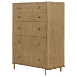 Arini 5-Drawer Bedroom Chest - Sand Wash