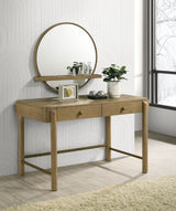 Arini 2-Drawer Vanity Desk, Sand Wash