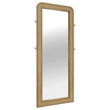 Arini Cane Weave Full Length Standing Floor Mirror - Sand Wash