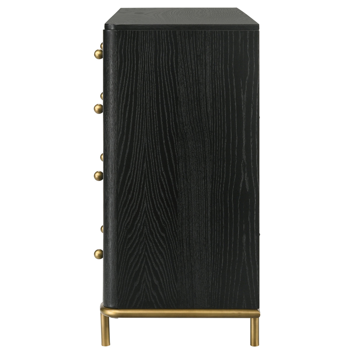 Arini 8-Drawer Dresser in Black
