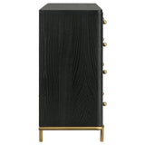 Arini 8-Drawer Dresser in Black