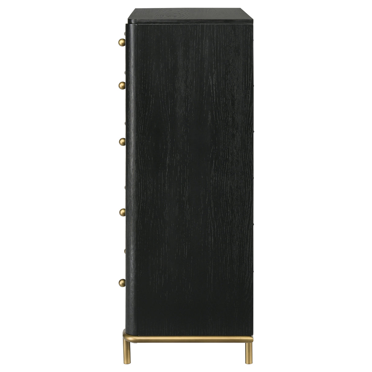 Arini 5-Drawer Bedroom Chest - Black