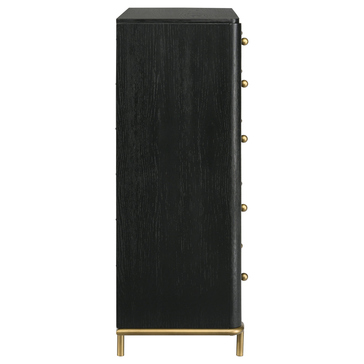 Arini 5-Drawer Bedroom Chest - Black