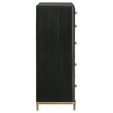Arini 5-Drawer Bedroom Chest - Black