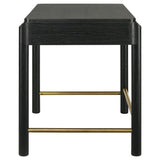 Arini 2-Drawer Vanity Desk - Black Ash