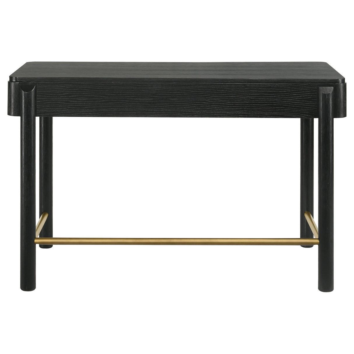 Arini 2-Drawer Vanity Desk - Black Ash
