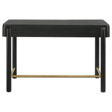 Arini 2-Drawer Vanity Desk - Black Ash