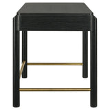 Arini 2-Drawer Vanity Desk - Black Ash