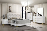 Kendall 6-Drawer Dresser with Mirror - White