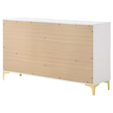 Kendall 6-Drawer Dresser in White
