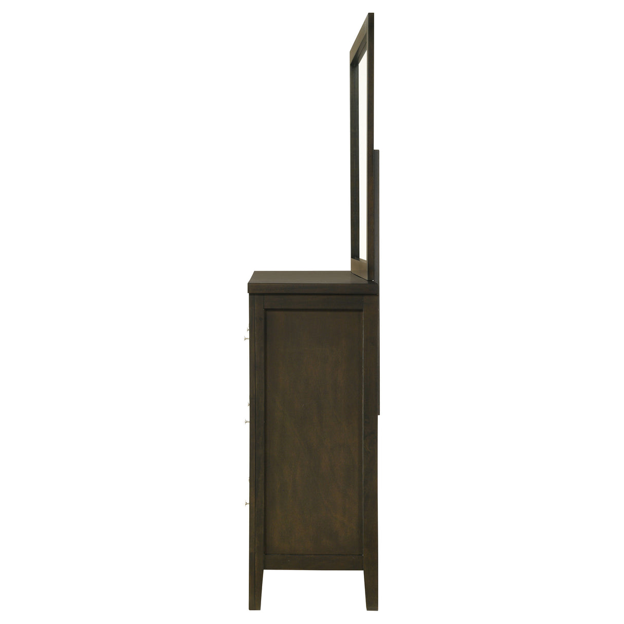 Wilkes 6-Drawer Dresser and Mirror Dark Cocoa