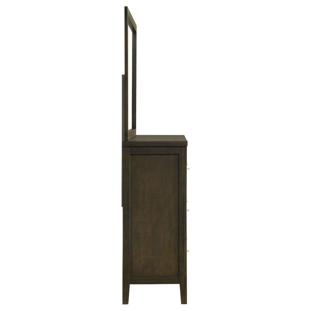 Wilkes 6-Drawer Dresser and Mirror Dark Cocoa