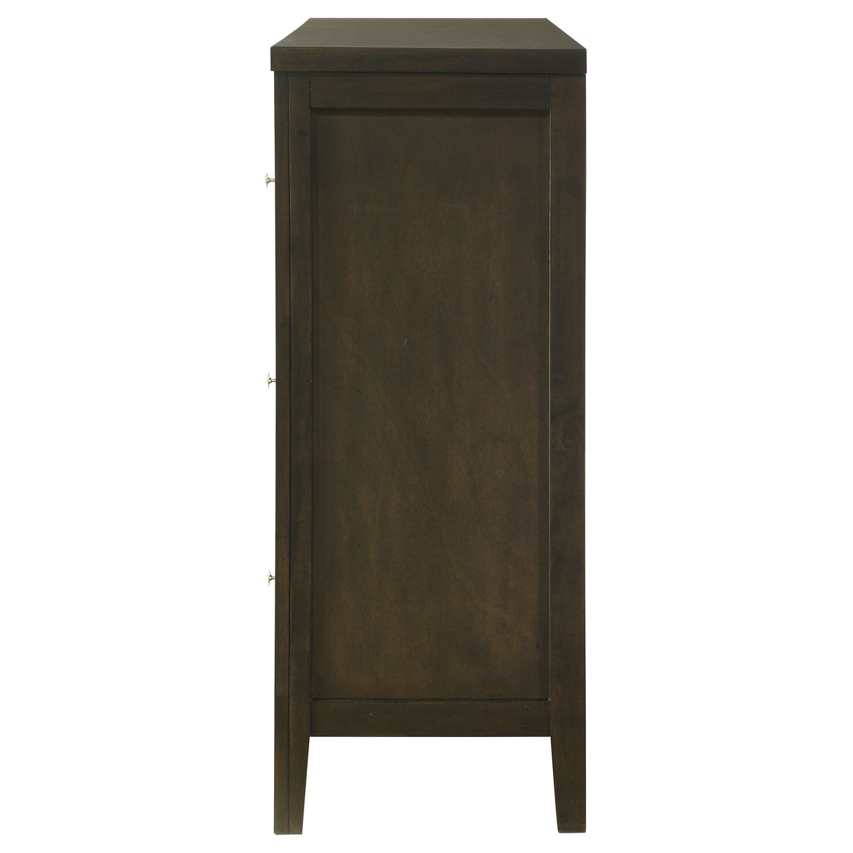 Wilkes 6-Drawer Dresser Cabinet, Dark Cocoa