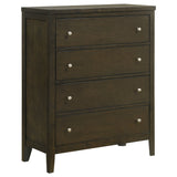Wilkes 4-Drawer Chest of Drawers, Dark Cocoa