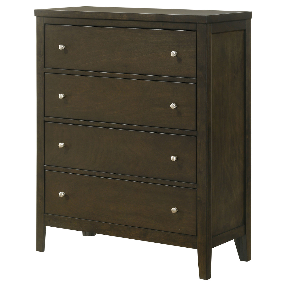 Wilkes 4-Drawer Chest of Drawers, Dark Cocoa