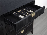 Brookmead 8-Drawer Dresser in Black