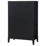 Brookmead 5-Drawer Bedroom Chest, Black
