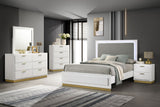 Caraway 6-Drawer Dresser with Mirror in White