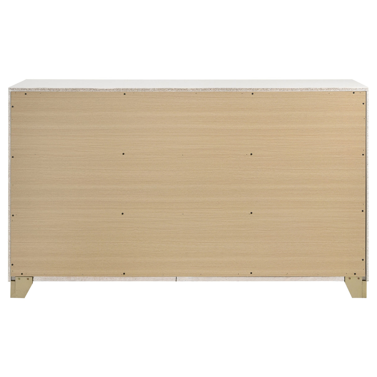 Caraway 6-Drawer Dresser in White