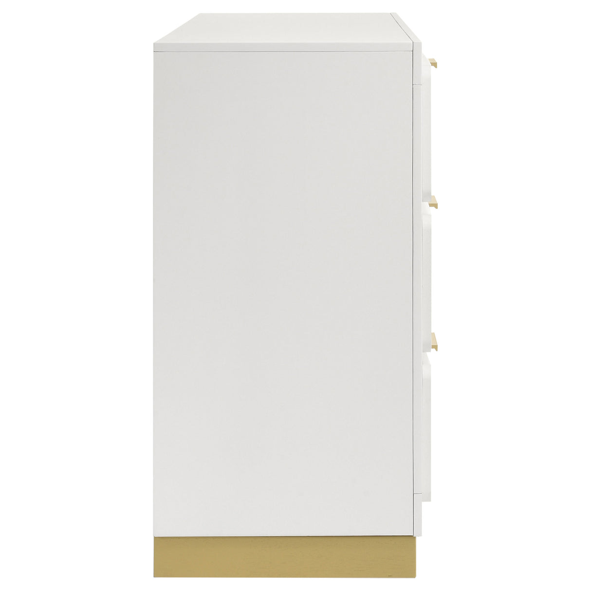 Caraway 6-Drawer Dresser in White