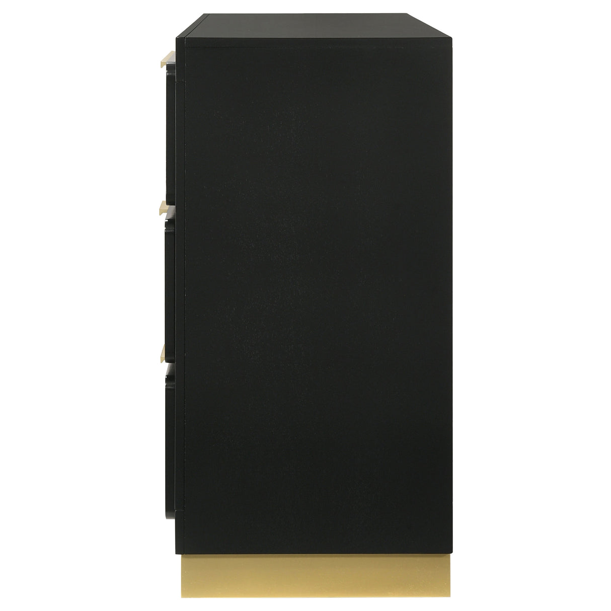 Caraway 6-Drawer Dresser Black